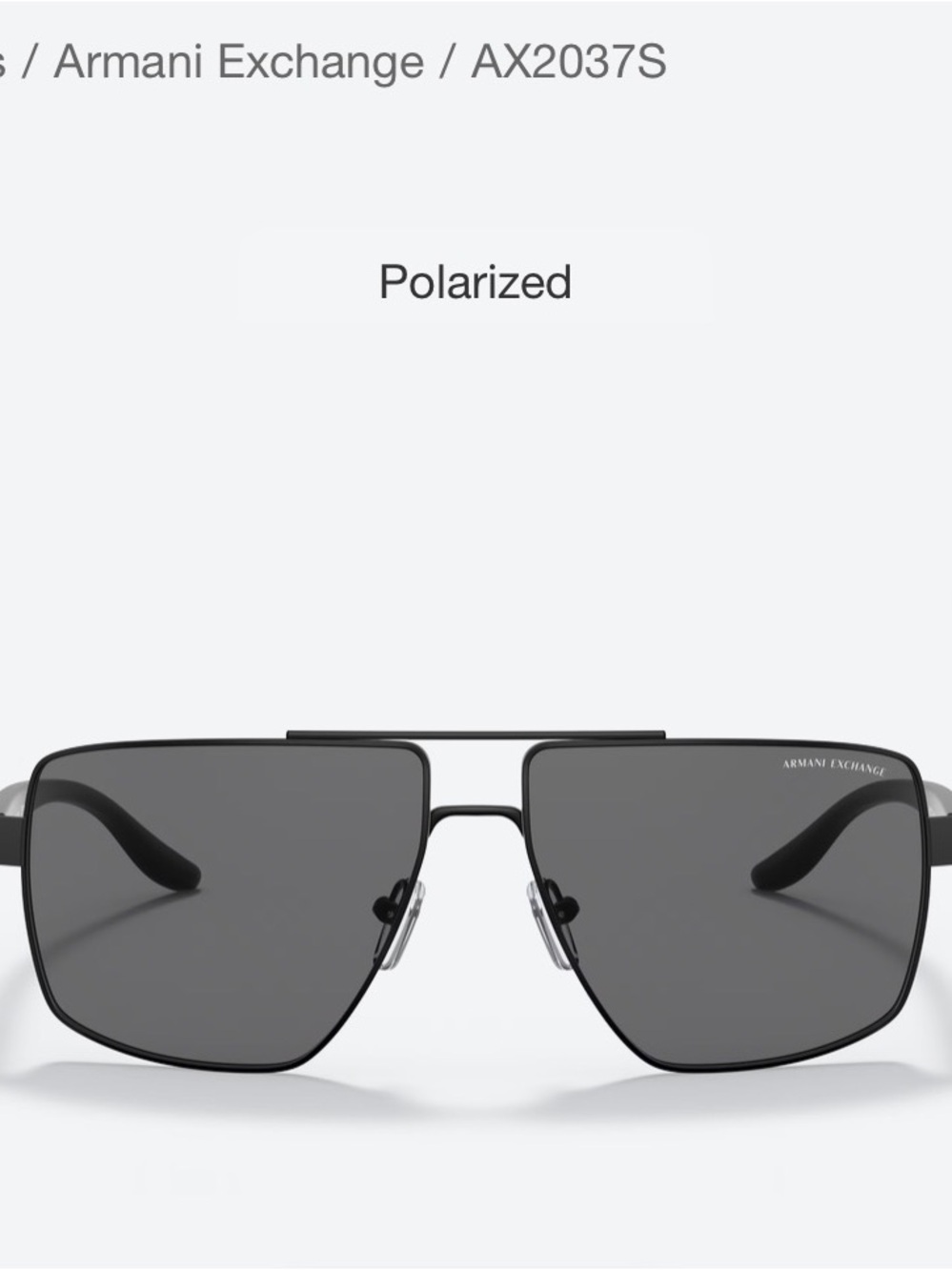 Armani Exchange sunglasses